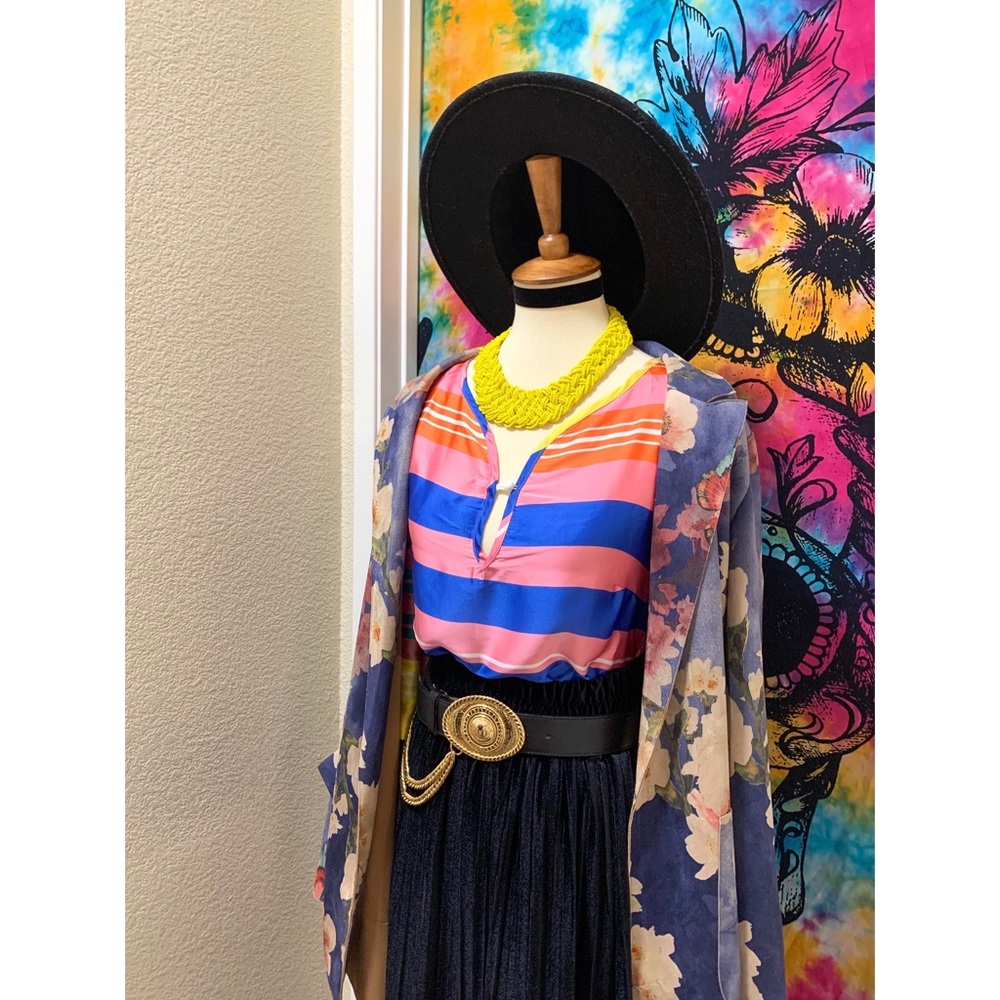 🌈 Amazing modern color block dress - Picture 10 of 11